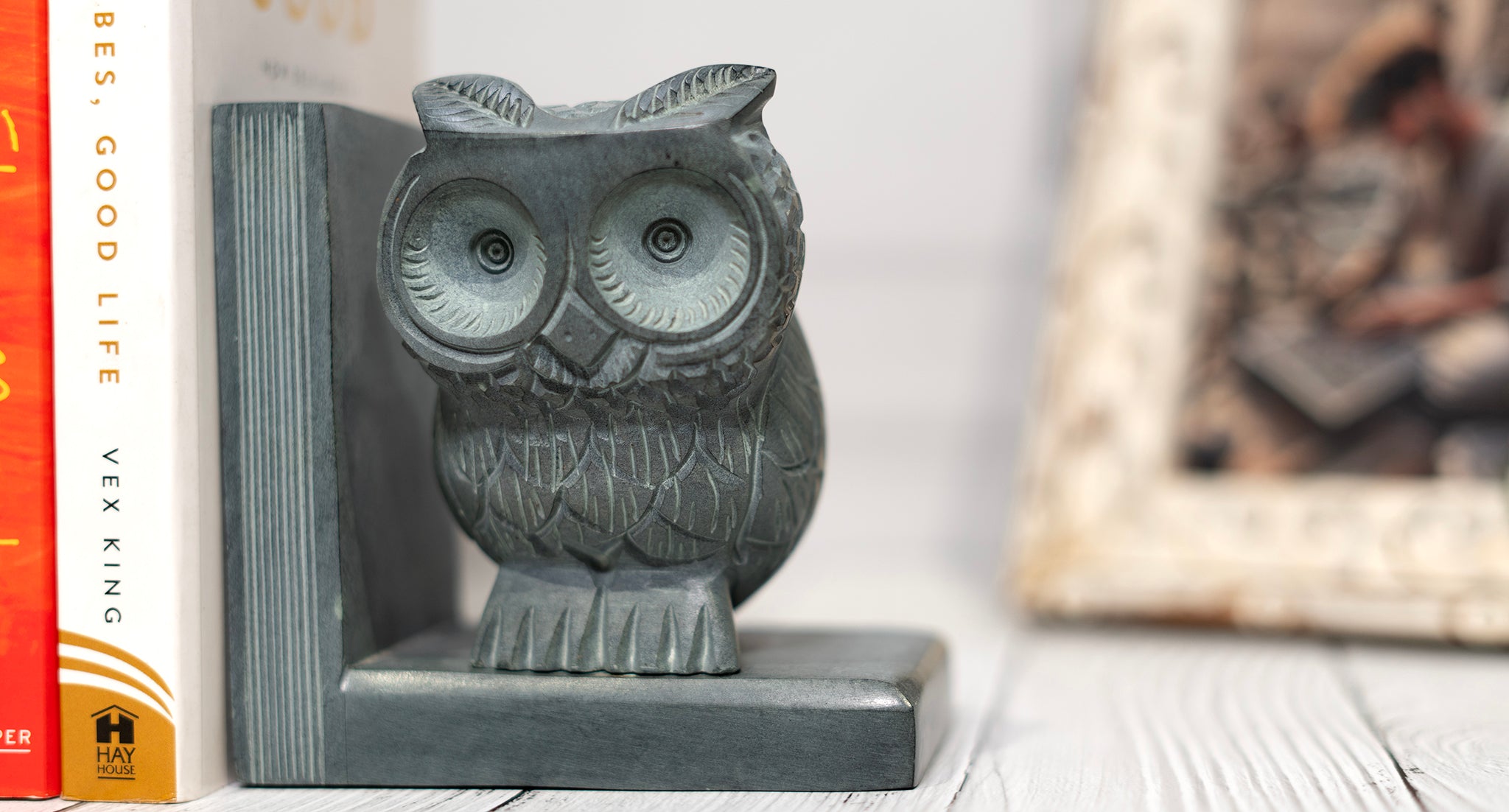 Nocturne Owl Wisdom Keeper Bookends